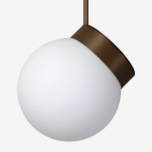 LUCIS závěsné svítidlo POLARIS ZTR 8, 3W LED 3000K sklo bronz opál ZTR.L1.200.73M DALI2 DALI obraz