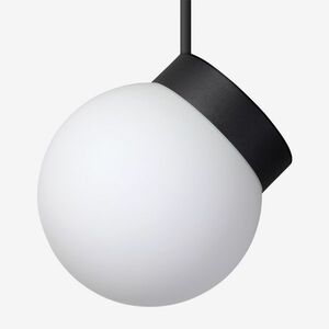 LUCIS závěsné svítidlo POLARIS ZTR 8, 3W LED 3000K sklo černá opál ZTR.L1.200.45M DALI2 DALI obraz