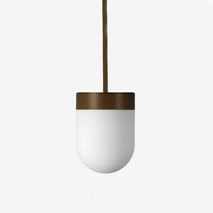 LUCIS závěsné svítidlo RETRO ZT 11, 6W LED 4000K sklo měď opál ZT.L2.R19.72 obraz