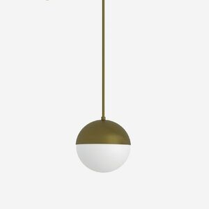LUCIS závěsné svítidlo SEMILUNA 6, 2W LED 3000K sklo bílá opál ZT.L1.S115.60 obraz