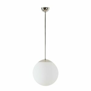 OSMONT ADR60055 ADRIA P2 závěsné skleněné svítidlo nerez leštěná / bílá IP40 3000 K 20W LED obraz