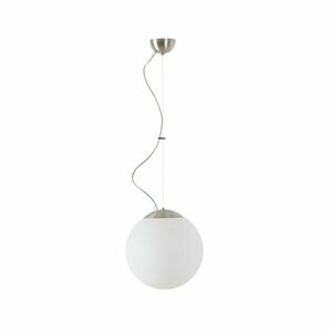 OSMONT ADR60260 ADRIA L2 závěsné skleněné svítidlo nerez broušená / bílá IP40 3000 K 20W LED obraz