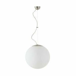 OSMONT ADR60282 ADRIA L3 závěsné skleněné svítidlo nerez broušená / bílá IP40 3000 K 27W LED obraz