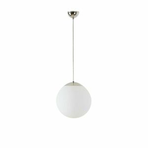 OSMONT ADR60338 ADRIA S2 závěsné skleněné svítidlo nerez leštěná / bílá IP40 3000 K 20W LED obraz