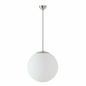 OSMONT ADR60622 ADRIA P3 závěsné skleněné svítidlo nerez broušená / bílá IP40 4000 K 27W LED obraz