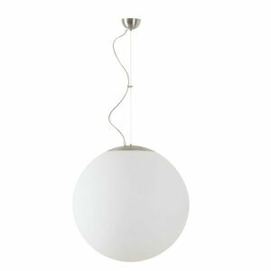 OSMONT ADR60824 ADRIA L5 závěsné skleněné svítidlo nerez broušená / bílá IP40 4000 K 48W LED obraz