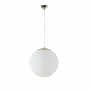 OSMONT ADR60848 ADRIA S3 závěsné skleněné svítidlo nerez leštěná / bílá IP40 4000 K 27W LED obraz