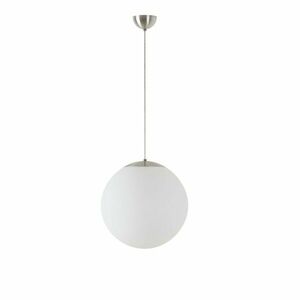 OSMONT ADR60851 ADRIA S3 závěsné skleněné svítidlo nerez broušená / bílá IP40 4000 K 27W LED obraz
