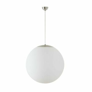 OSMONT ADR60872 ADRIA S5 závěsné skleněné svítidlo nerez broušená / bílá IP40 4000 K 48W LED obraz