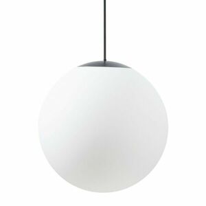 OSMONT ADR62232 ADRIA S5 HP závěsné skleněné svítidlo černá / bílá IP40 3000 K 65W LED obraz