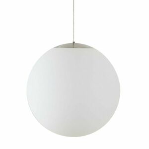 OSMONT ADR62238 ADRIA S5 HP závěsné skleněné svítidlo nerez broušená / bílá IP40 3000 K 65W LED obraz