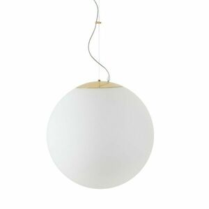 OSMONT ADR62680 ADRIA L4 HP závěsné skleněné svítidlo mosaz leštěná / bílá IP40 4000 K 59W LED DALI obraz