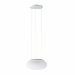 OSMONT ARA73048 ARAKIS LE2 závěsné skleněné svítidlo bílá IP40 3000 K 18W LED obraz
