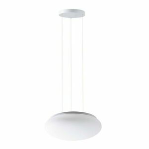 OSMONT ARA73552 ARAKIS LE3 závěsné skleněné svítidlo bílá IP40 4000 K 34W LED obraz