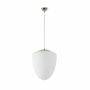 OSMONT AST60940 ASTRA S závěsné skleněné svítidlo nerez leštěná / bílá IP40 4000 K 27W LED obraz