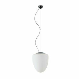 OSMONT AST61370 ASTRA L závěsné skleněné svítidlo černá / bílá IP40 3000 K 27W LED obraz