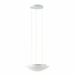 OSMONT AUR73557 AURA LE5 závěsné skleněné svítidlo bílá IP40 4000 K 24W LED obraz