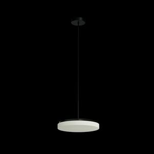 OSMONT CAR60502 CARINA P1 závěsné skleněné svítidlo černá / bílá IP40 4000 K 26W LED obraz