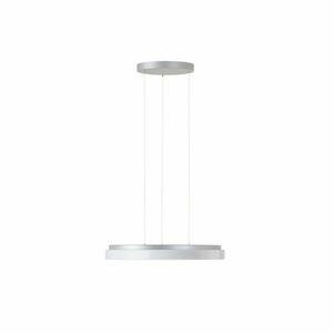 OSMONT COR72316 CORVUS LE2 závěsné plastové svítidlo stříbrná / bílá IP40 3000 K 46W LED obraz