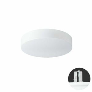 OSMONT DEL65571 DELIA V1 stropní/nástěnné plastové polovestavné svítidlo bílá IP44 4000 K 13W LED HF obraz