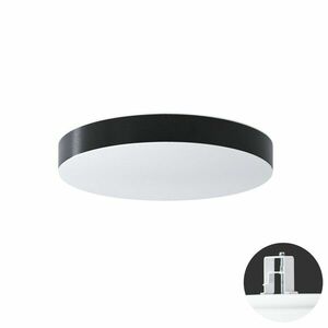OSMONT DEL69872 DELIA CV2 stropní/nástěnné plastové polovestavné svítidlo bílá / bílo - černá IP44 4000 K 34W LED HF obraz
