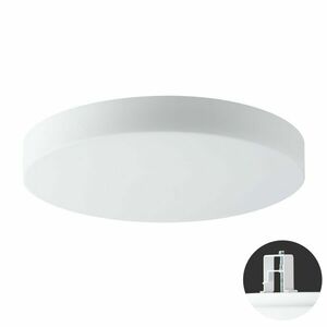 OSMONT ELS72486 ELSA V16 stropní/nástěnné skleněné polovestavné svítidlo bílá IP44 3000 K 35W LED obraz