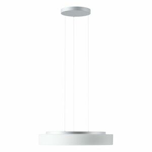 OSMONT ELS72492 ELSA LE16 závěsné skleněné svítidlo stříbrná / bílá IP40 3000 K 35W LED obraz