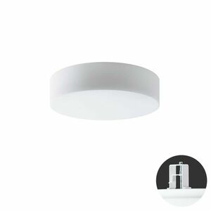 OSMONT ERI67135 ERIS V3 stropní/nástěnné skleněné polovestavné svítidlo bílá IP44 3000 K 24W LED HF obraz