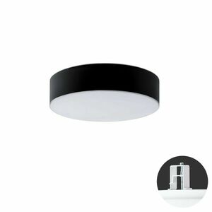 OSMONT ERI67151 ERIS CV3 stropní/nástěnné skleněné polovestavné svítidlo bílá / bílo - černá IP44 3000 K 34W LED DALI obraz