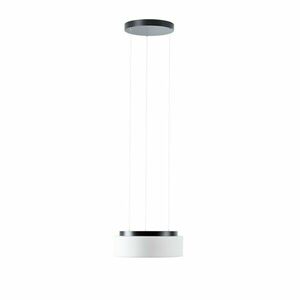 OSMONT ERI67382 ERIS LE2 závěsné skleněné svítidlo černá / bílá IP40 3000 K 13W LED obraz