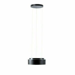 OSMONT ERI67386 ERIS LEC2 závěsné skleněné svítidlo černá / bílo - černá IP40 3000 K 13W LED obraz