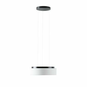 OSMONT ERI67392 ERIS LE3 závěsné skleněné svítidlo černá / bílá IP40 3000 K 24W LED obraz