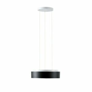 OSMONT ERI67398 ERIS LEC3 závěsné skleněné svítidlo bílá / bílo - černá IP40 3000 K 34W LED obraz