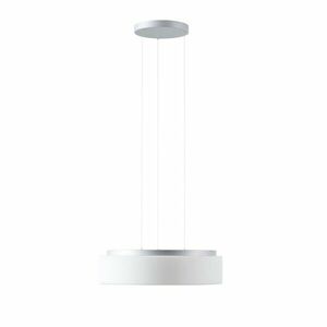 OSMONT ERI67404 ERIS LE4 závěsné skleněné svítidlo stříbrná / bílá IP40 3000 K 35W LED obraz