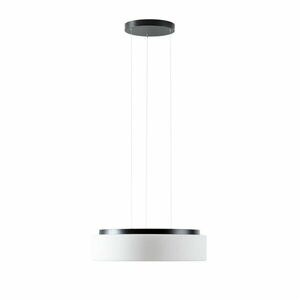 OSMONT ERI67408 ERIS LE4 závěsné skleněné svítidlo černá / bílá IP40 3000 K 35W LED obraz