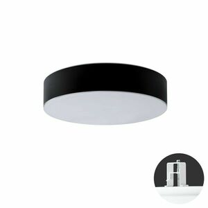 OSMONT ERI67665 ERIS CV4 stropní/nástěnné skleněné polovestavné svítidlo bílá / bílo - černá IP44 4000 K 54W LED DALI obraz