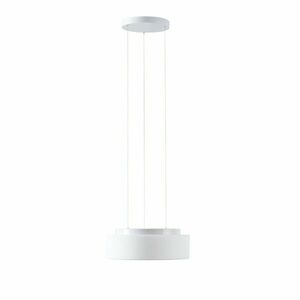 OSMONT ERI73036 ERIS LE2 závěsné skleněné svítidlo bílá IP40 3000 K 18W LED obraz