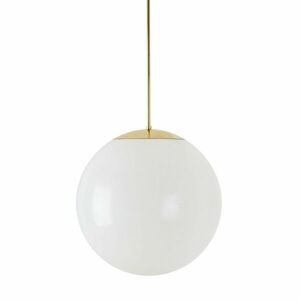 OSMONT ISI64100 ISIS P3 PM HP závěsné plastové svítidlo mosaz leštěná / bílá IP40 3000 K 52W LED DALI obraz