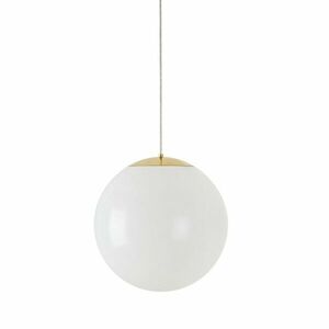 OSMONT ISI64339 ISIS S3 PM HP závěsné plastové svítidlo mosaz leštěná / bílá IP40 3000 K 52W LED obraz