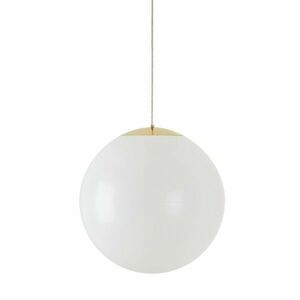 OSMONT ISI64350 ISIS S4 PM HP závěsné plastové svítidlo mosaz leštěná / bílá IP40 3000 K 59W LED DALI obraz