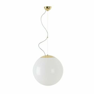 OSMONT ISI64709 ISIS L3 PM závěsné plastové svítidlo mosaz leštěná / bílá IP40 4000 K 27W LED DALI obraz