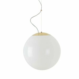 OSMONT ISI64765 ISIS L3 PM HP závěsné plastové svítidlo mosaz leštěná / bílá IP40 4000 K 52W LED DALI obraz