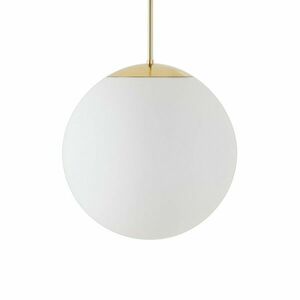 OSMONT ISI70102 ISIS P3 PM-M HP závěsné plastové svítidlo mosaz leštěná / bílá IP40 3000 K 52W LED DALI obraz