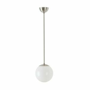 OSMONT ISI72364 ISIS P1 PM závěsné plastové svítidlo kartáčovaná nerez / bílá IP40 3000 K 8W LED obraz