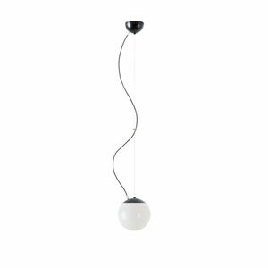 OSMONT ISI72374 ISIS L1 PM závěsné plastové svítidlo černá / bílá IP40 3000 K 8W LED obraz