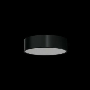 OSMONT KRU60048 KRUGER 1 FOP stropní/nástěnné plastové svítidlo černá IP40 3000 K 18W LED nouzové kombinované 3 h obraz
