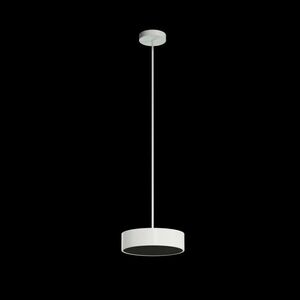 OSMONT KRU60160 KRUGER P1 FC závěsné plastové svítidlo bílá / černá IP40 3000 K 18W LED obraz