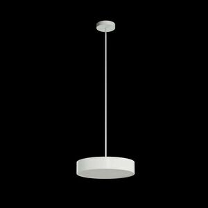 OSMONT KRU60182 KRUGER P2 FOP závěsné plastové svítidlo bílá IP40 3000 K 24W LED obraz