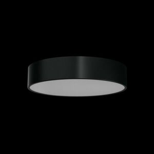 OSMONT KRU60588 KRUGER 2 FO stropní/nástěnné plastové svítidlo černá IP40 4000 K 34W LED nouzové kombinované 3 h obraz