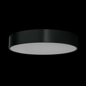 OSMONT KRU60642 KRUGER 3 FOP stropní/nástěnné plastové svítidlo černá IP40 4000 K 48W LED HF obraz